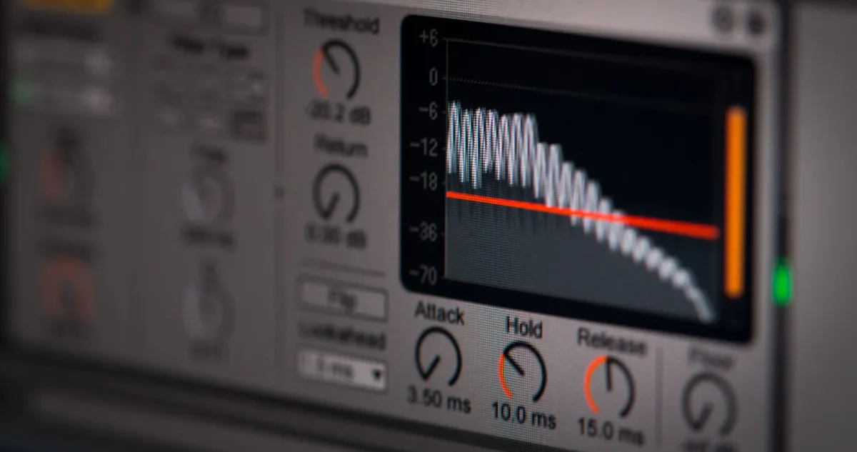A sparkline with one unusual spike circled in red.